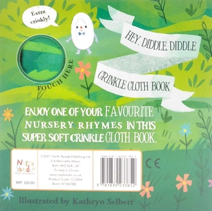 crinkly cloth book - hey, diddle, diddle - Ảnh 4