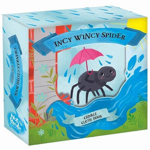 crinkly cloth book - incy wincy spider - Ảnh 2