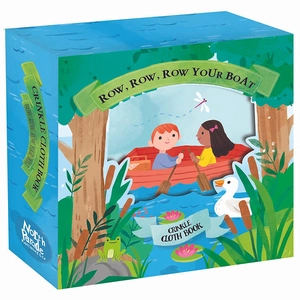 crinkly cloth book - row, row, row your boat - Ảnh 2