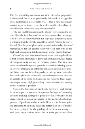 crossing the chasm, 3rd edition : marketing and selling disruptive products to mainstream customers - Ảnh 7