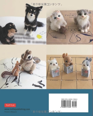 ct adorable felted animals - Ảnh 11