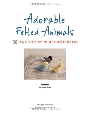 ct adorable felted animals - Ảnh 3