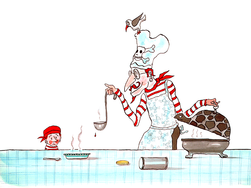 cu hiển cướp biển và thủy thủ đòan nghịch nhất quả đất - Ảnh 12