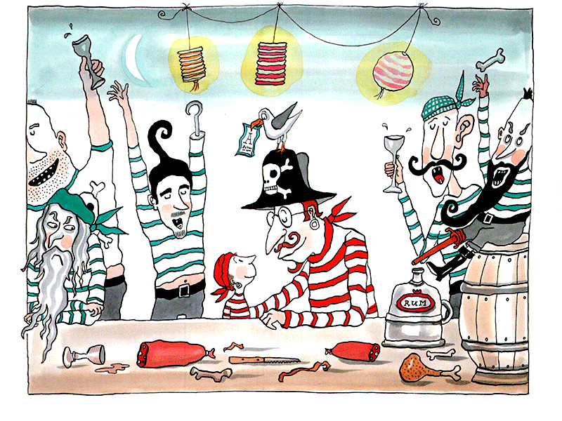 cu hiển cướp biển và thủy thủ đòan nghịch nhất quả đất - Ảnh 9