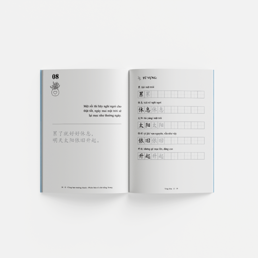 cùng bạn trưởng thành - phiên bản tô chữ tiếng trung - Ảnh 6