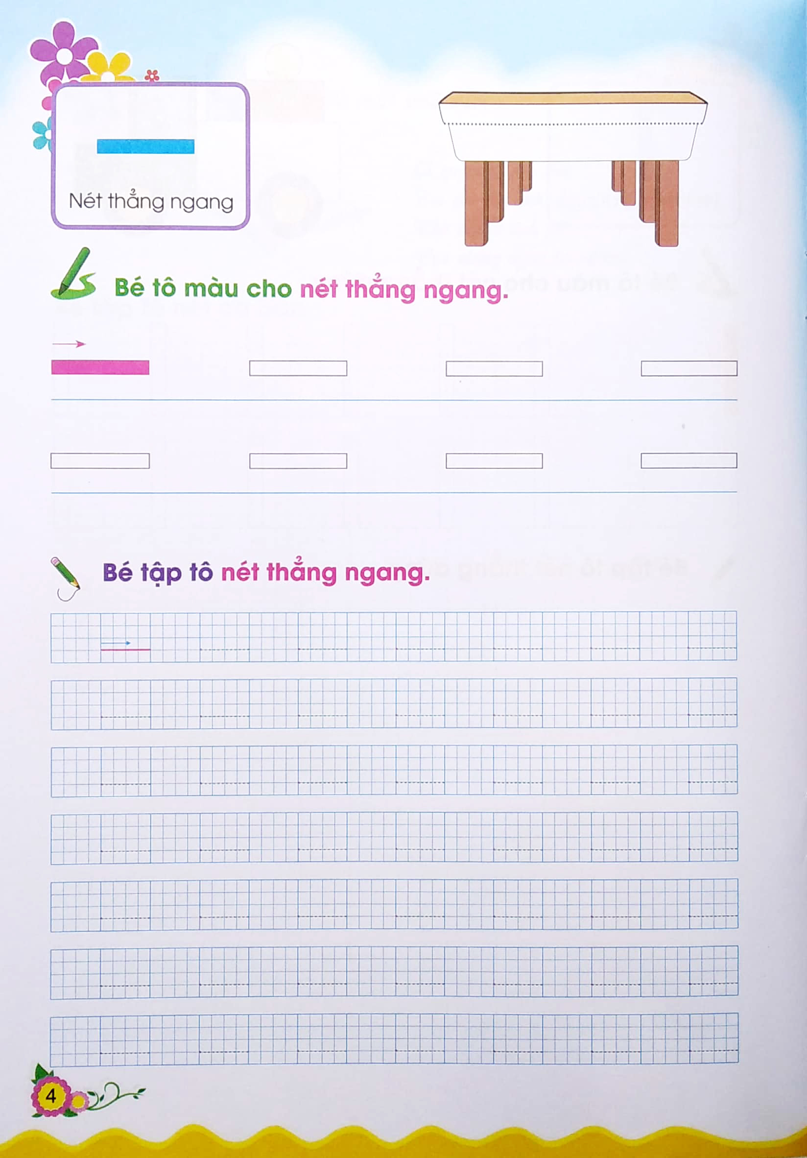 cùng bé bước vào lớp 1 - bé tập tô nét cơ bản - Ảnh 5