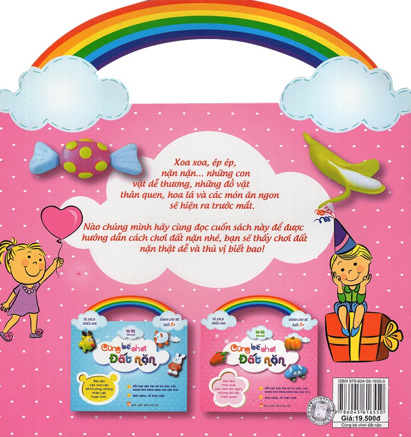 cùng bé chơi đất nặn - bé nặn hoa, quả, các món ăn ngon, những đồ vật thân quen (tuổi 3+) - Ảnh 3