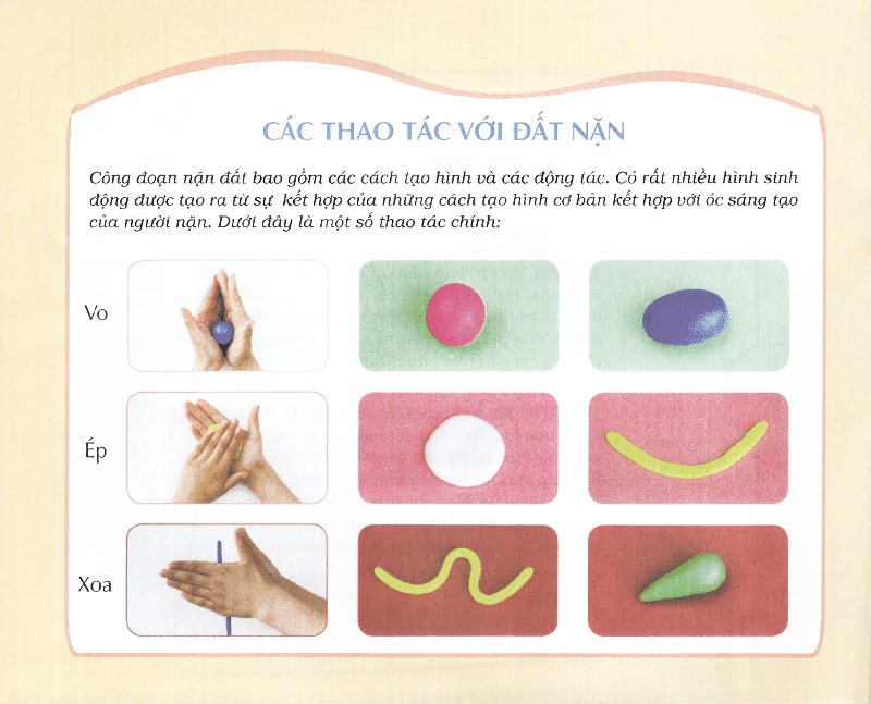 cùng bé chơi đất nặn - bé nặn hoa, quả, các món ăn ngon, những đồ vật thân quen (tuổi 3+) - Ảnh 5