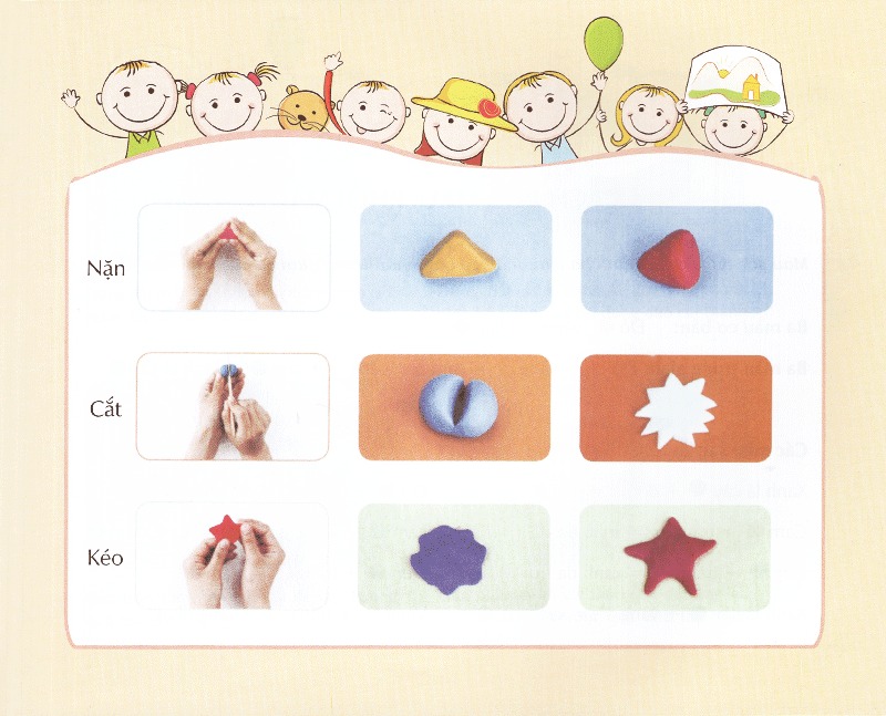 cùng bé chơi đất nặn - bé nặn hoa, quả, các món ăn ngon, những đồ vật thân quen (tuổi 3+) - Ảnh 6