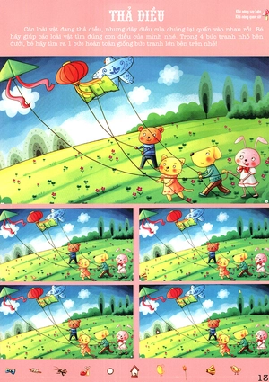 cùng bé chơi tìm nhanh mắt - khu vườn động vật - Ảnh 12