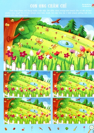 cùng bé chơi tìm nhanh mắt - khu vườn động vật - Ảnh 4