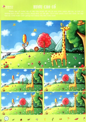 cùng bé chơi tìm nhanh mắt - khu vườn động vật - Ảnh 5