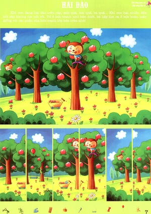 cùng bé chơi tìm nhanh mắt - khu vườn động vật - Ảnh 6