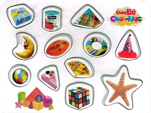 cùng bé chơi và học chủ đề màu sắc - hình khối - Ảnh 2