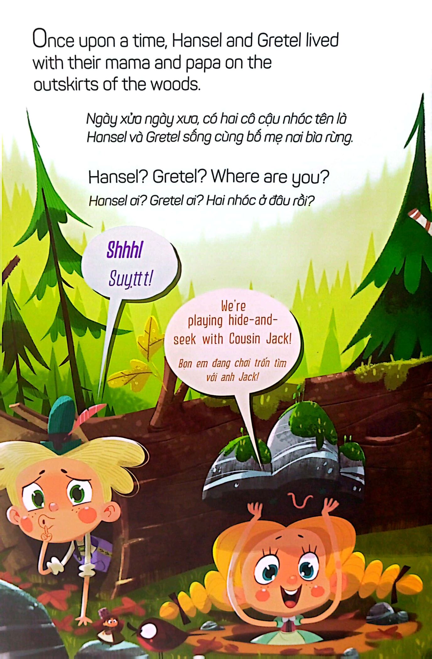 cùng bé kể chuyện sáng tạo - hansel và gretel - Ảnh 3