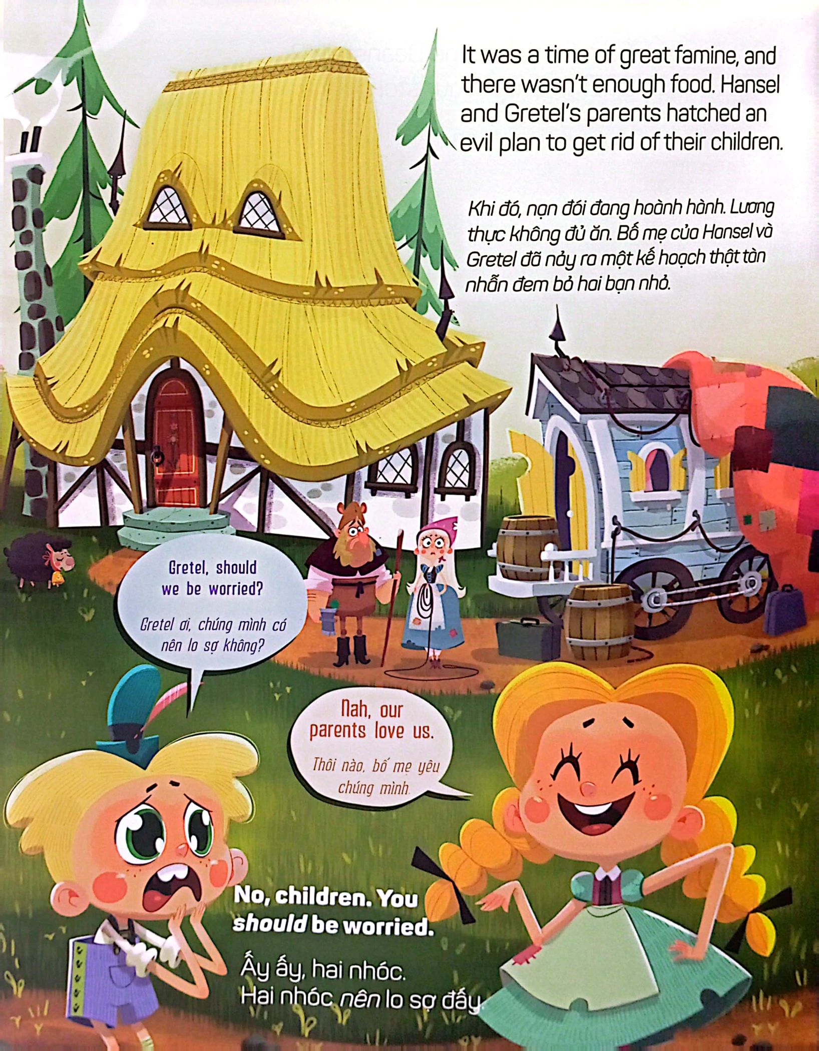 cùng bé kể chuyện sáng tạo - hansel và gretel - Ảnh 5