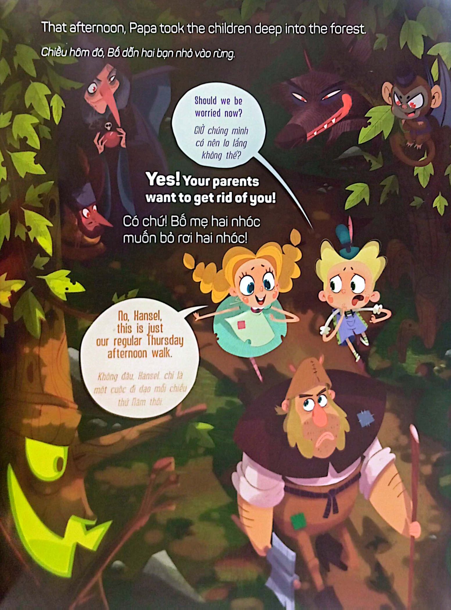 cùng bé kể chuyện sáng tạo - hansel và gretel - Ảnh 6