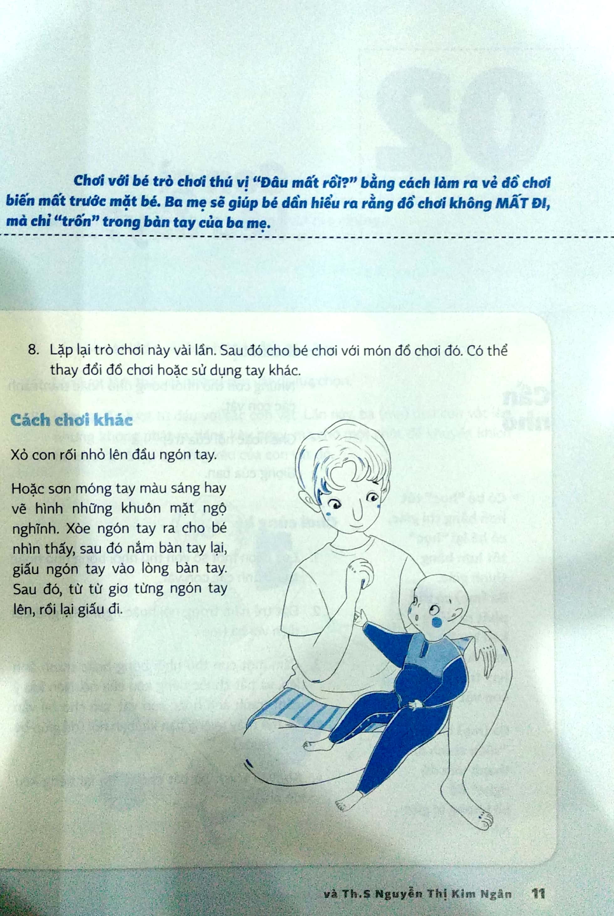 cùng bé lớn khôn: 30 trò chơi dành cho bé từ 06 đến 12 tháng tuổi - Ảnh 3