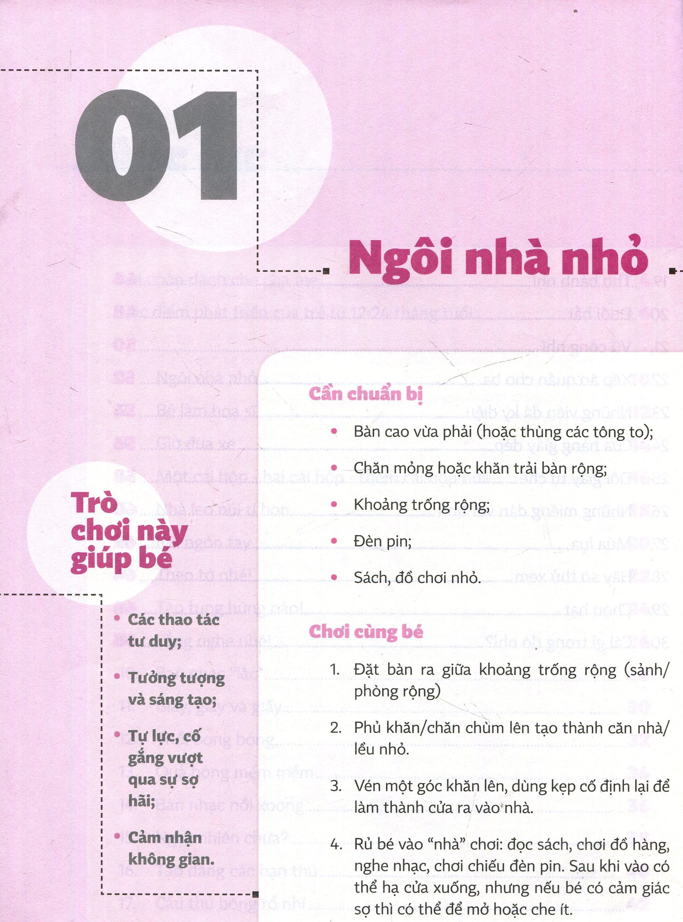 cùng bé lớn khôn - 30 trò chơi dành cho bé từ 12 đến 24 tháng tuổi - Ảnh 3