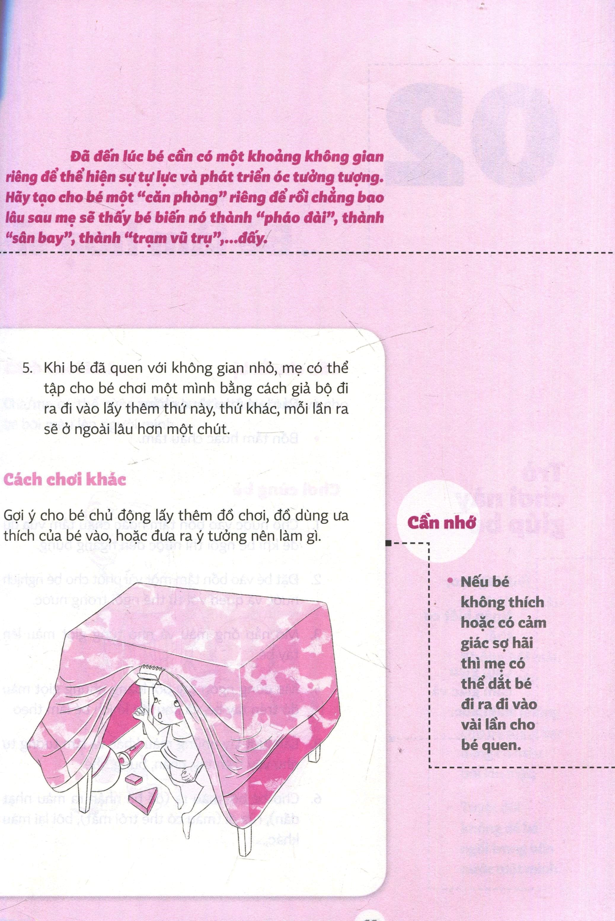 cùng bé lớn khôn - 30 trò chơi dành cho bé từ 12 đến 24 tháng tuổi - Ảnh 5