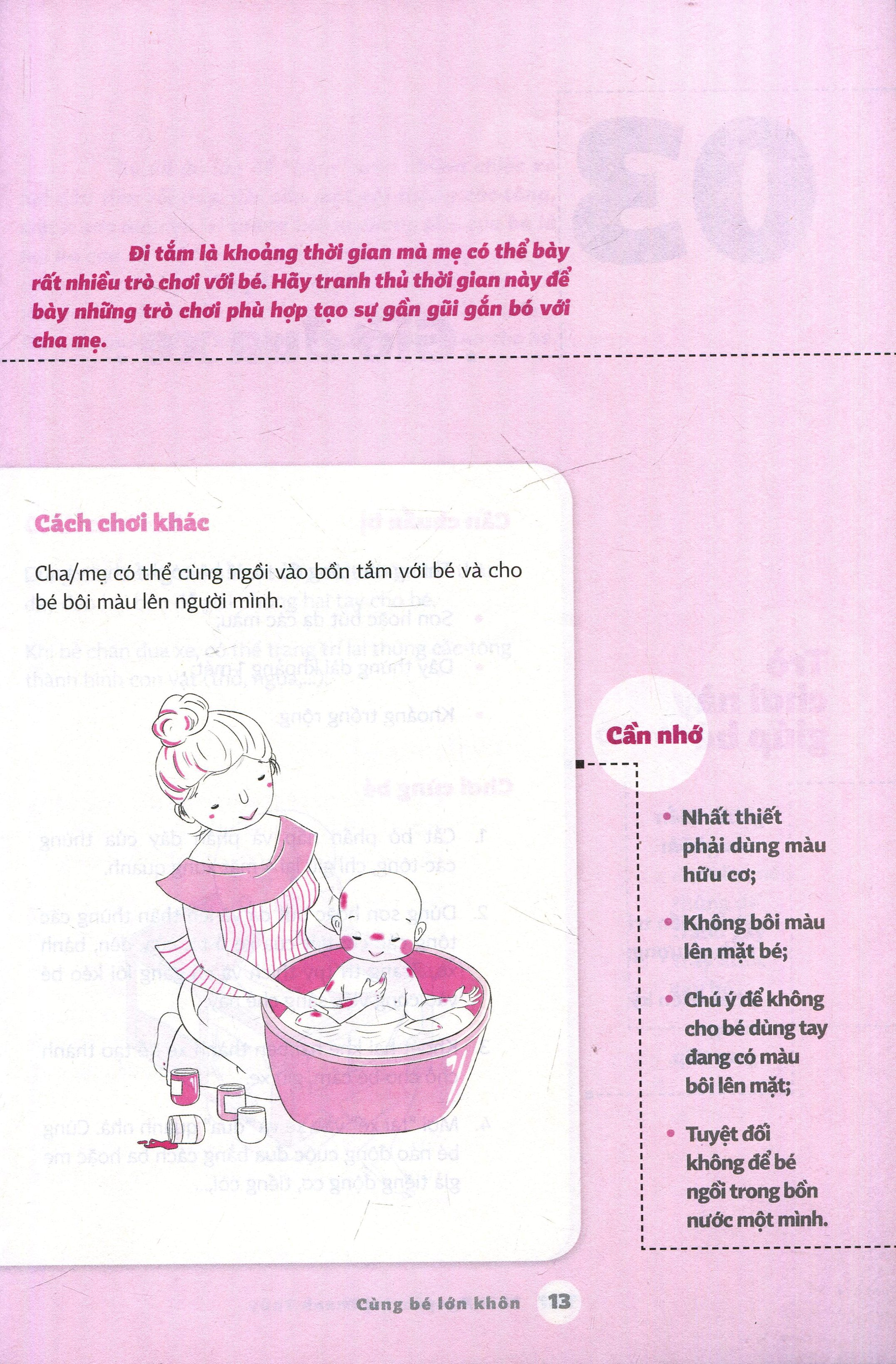 cùng bé lớn khôn - 30 trò chơi dành cho bé từ 12 đến 24 tháng tuổi - Ảnh 6