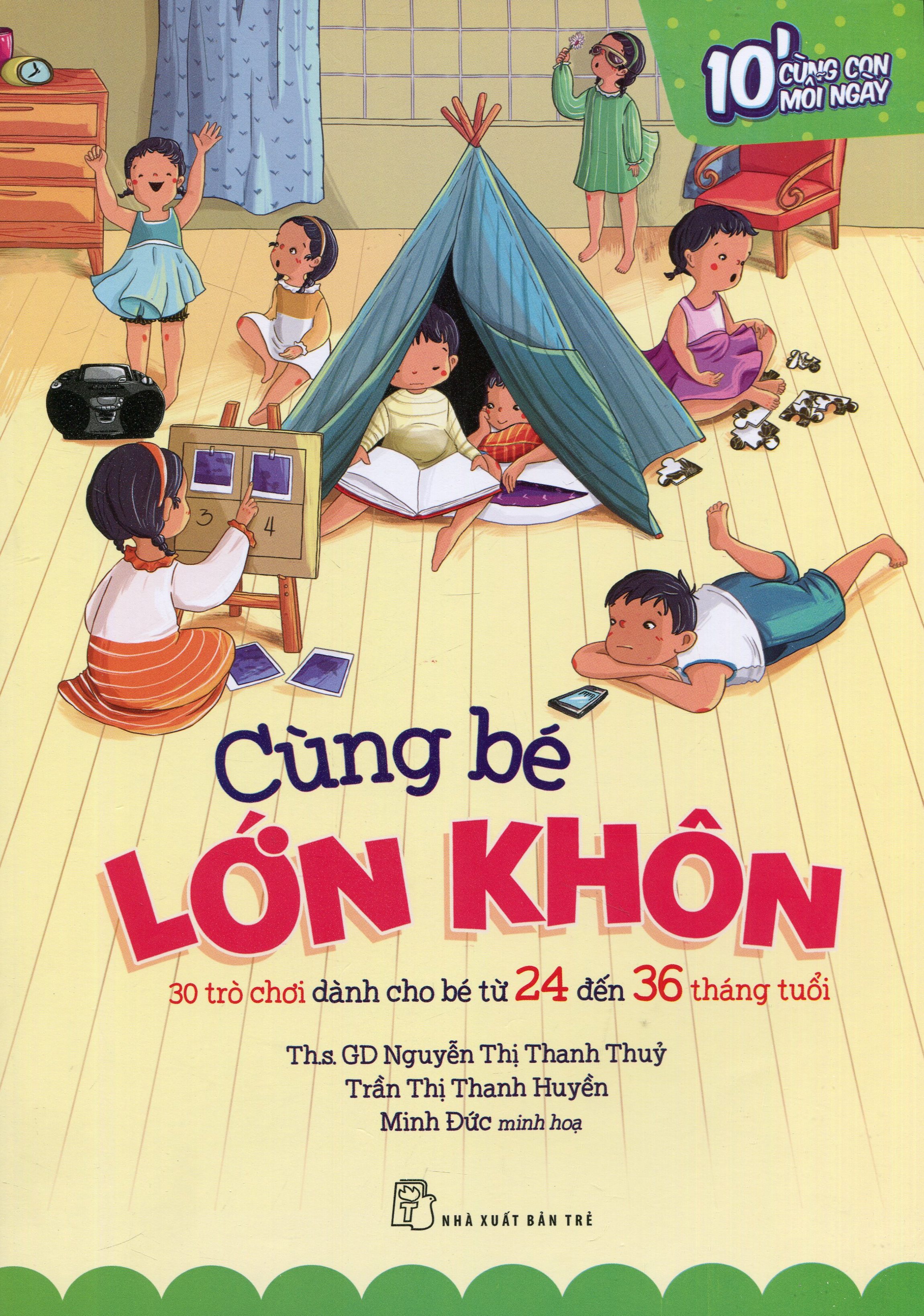 cùng bé lớn khôn - 30 trò chơi dành cho bé từ 24 đến 36 tháng tuổi - Ảnh 2