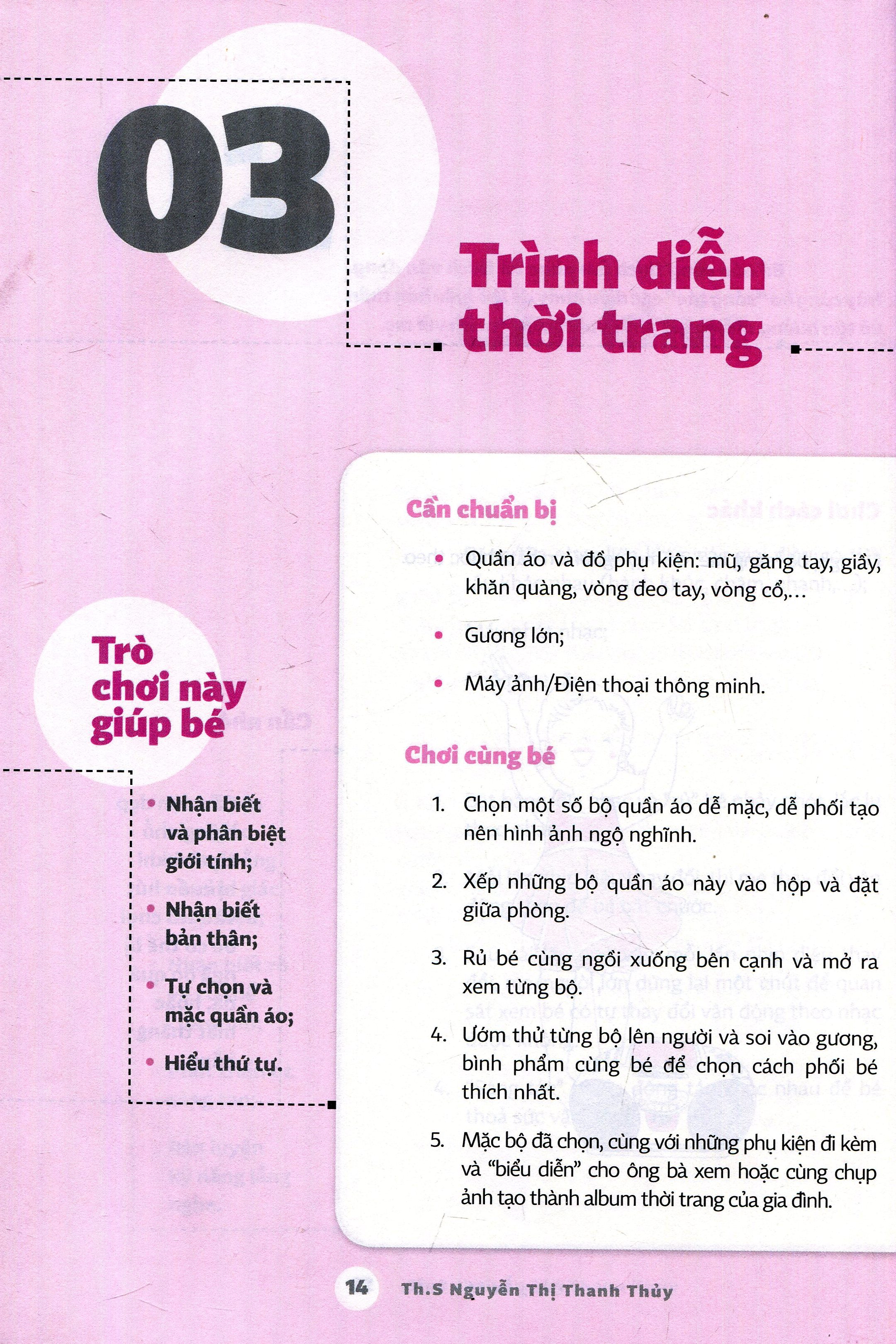 cùng bé lớn khôn - 30 trò chơi dành cho bé từ 24 đến 36 tháng tuổi - Ảnh 7