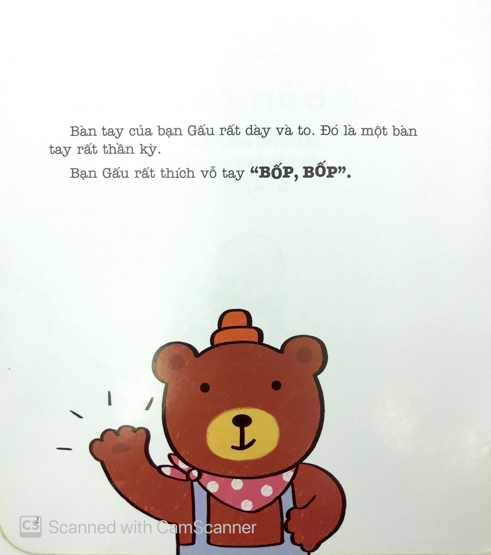 cùng bé lớn khôn - đôi bàn tay gấu - Ảnh 2