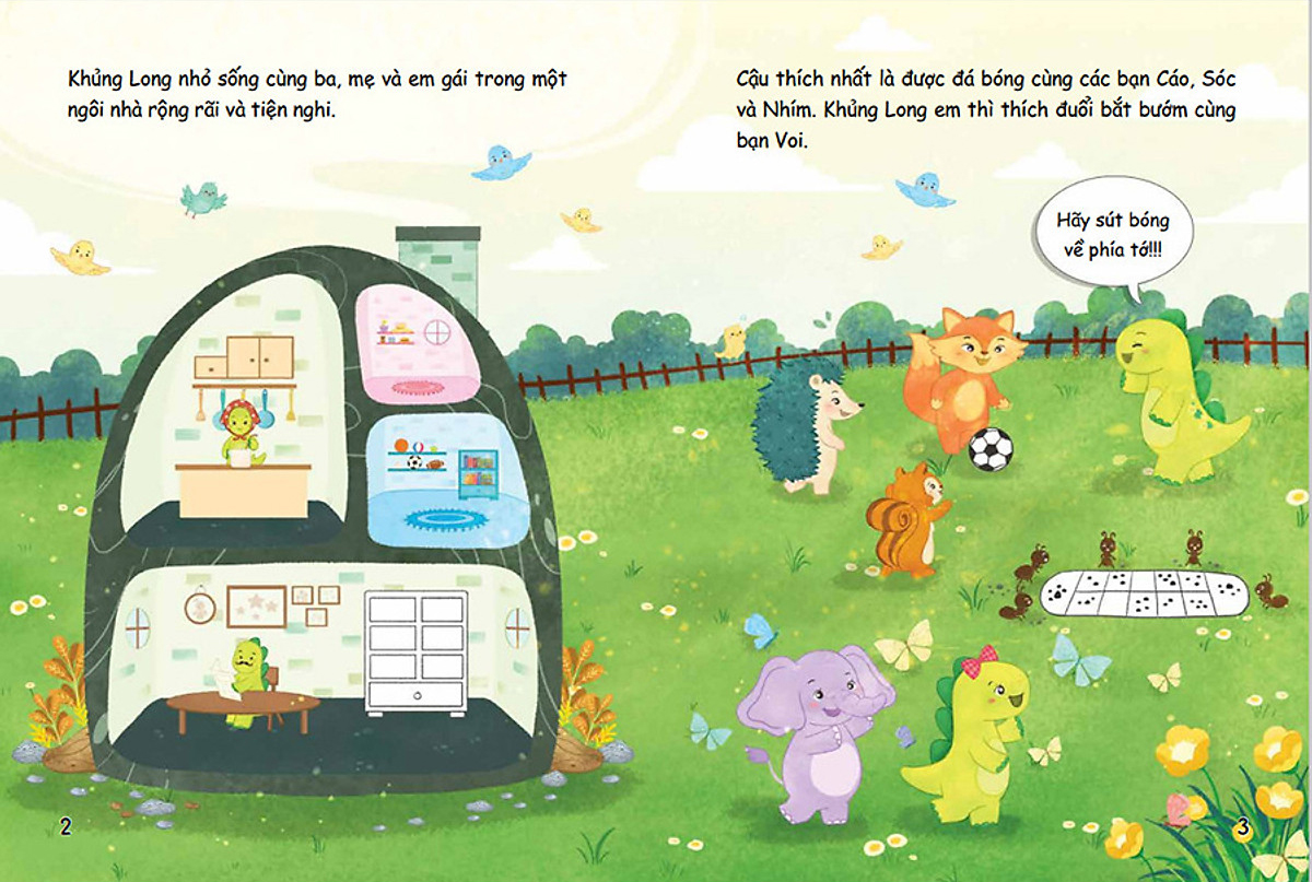 cùng bé phát triển eq và pq - khủng long nhỏ hay quên - dạy trẻ kĩ năng tập trung - Ảnh 3