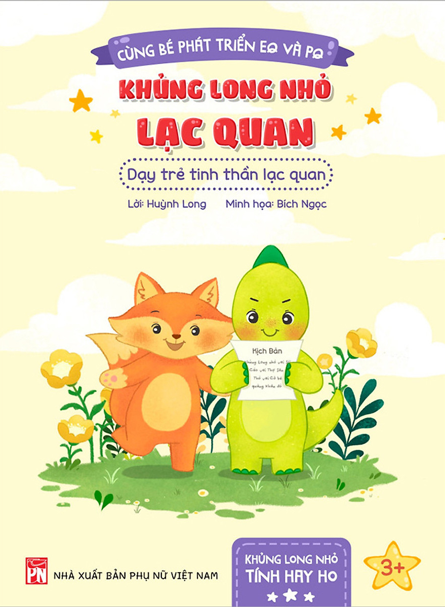 cùng bé phát triển eq và pq - khủng long nhỏ lạc quan - dạy trẻ tinh thần lạc quan - Ảnh 2