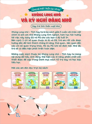 cùng bé phát triển eq và pq - khủng long nhỏ và kỳ nghỉ đáng nhớ - dạy trẻ tinh thần vượt khó - Ảnh 4