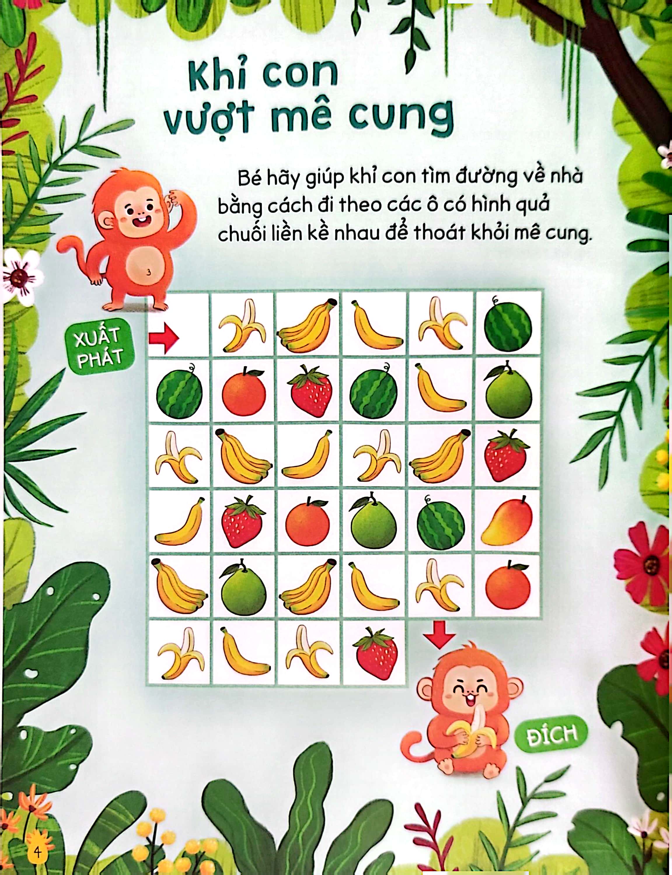 cùng bé rèn tư duy - chủ đề - cây trái - Ảnh 6