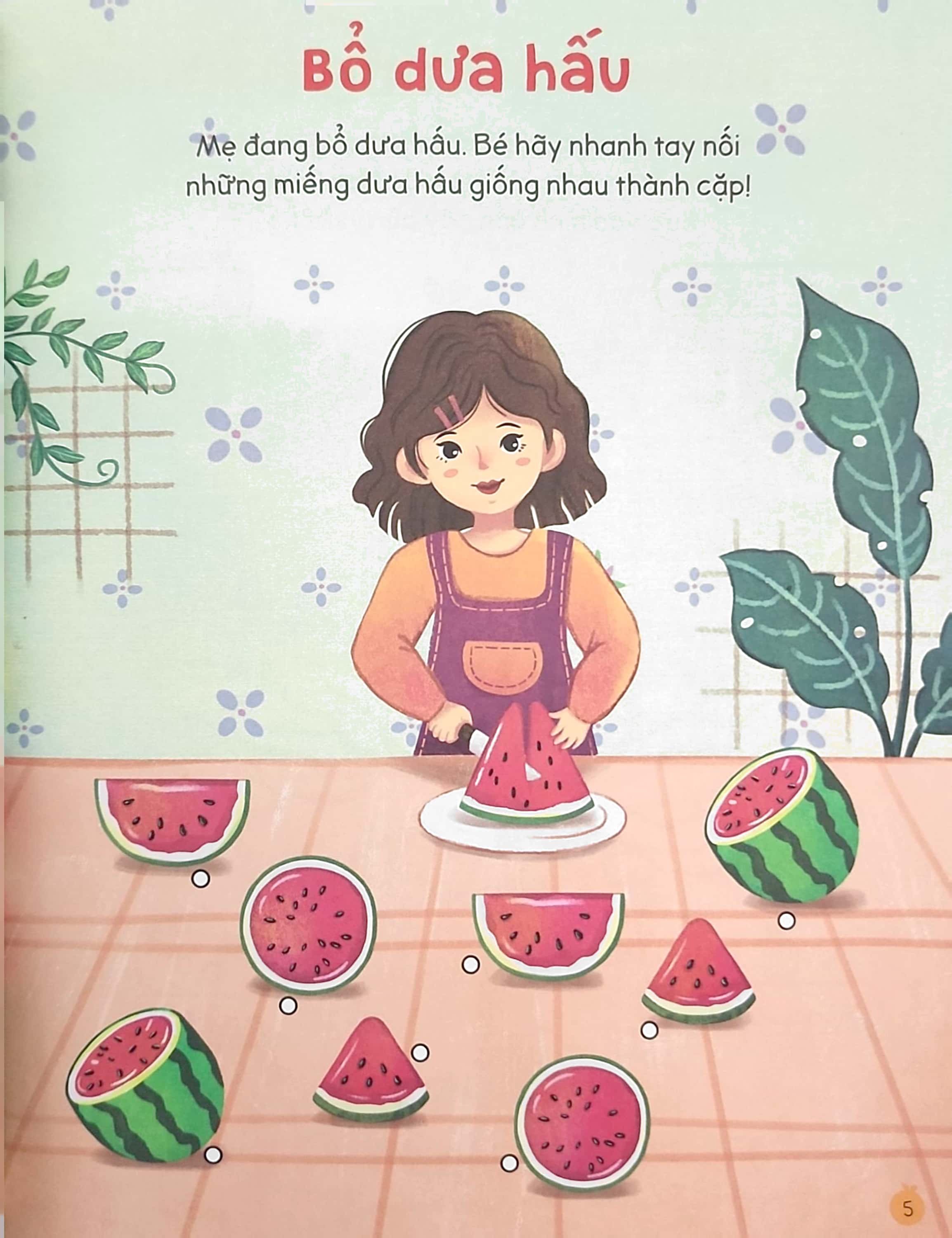 cùng bé rèn tư duy - chủ đề - cây trái - Ảnh 7