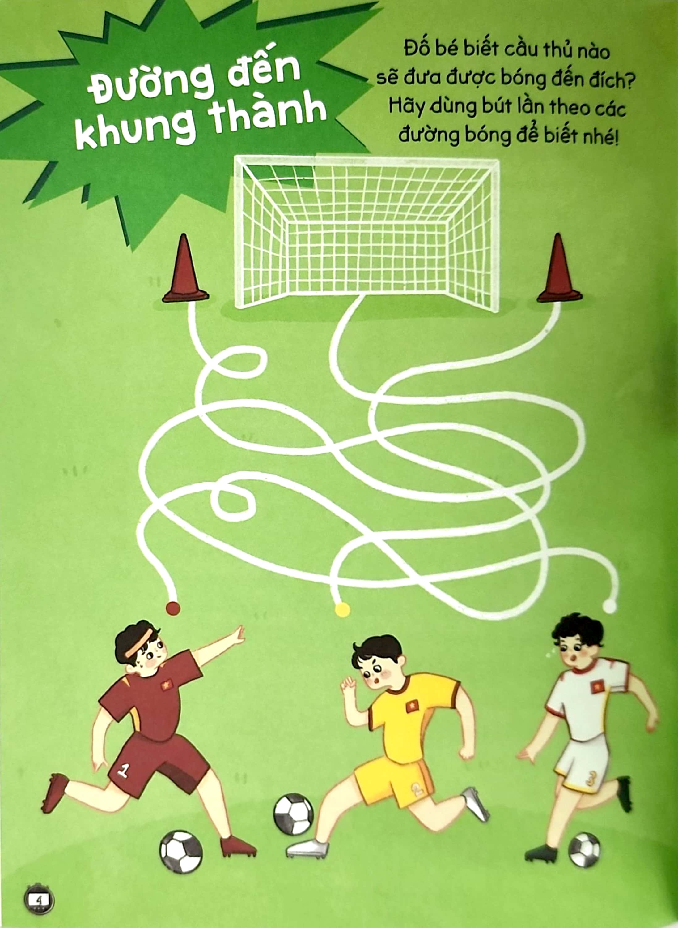 cùng bé rèn tư duy - chủ đề - thể thao - Ảnh 6