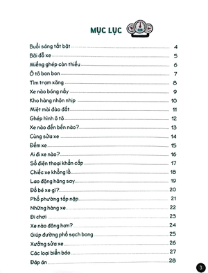 cùng bé rèn tư duy - chủ đề - xe cộ - Ảnh 5