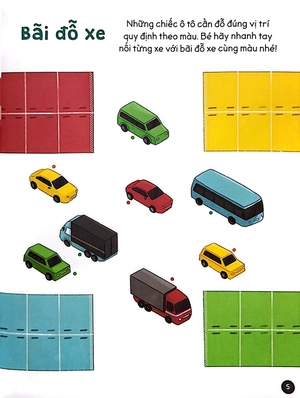 cùng bé rèn tư duy - chủ đề - xe cộ - Ảnh 7