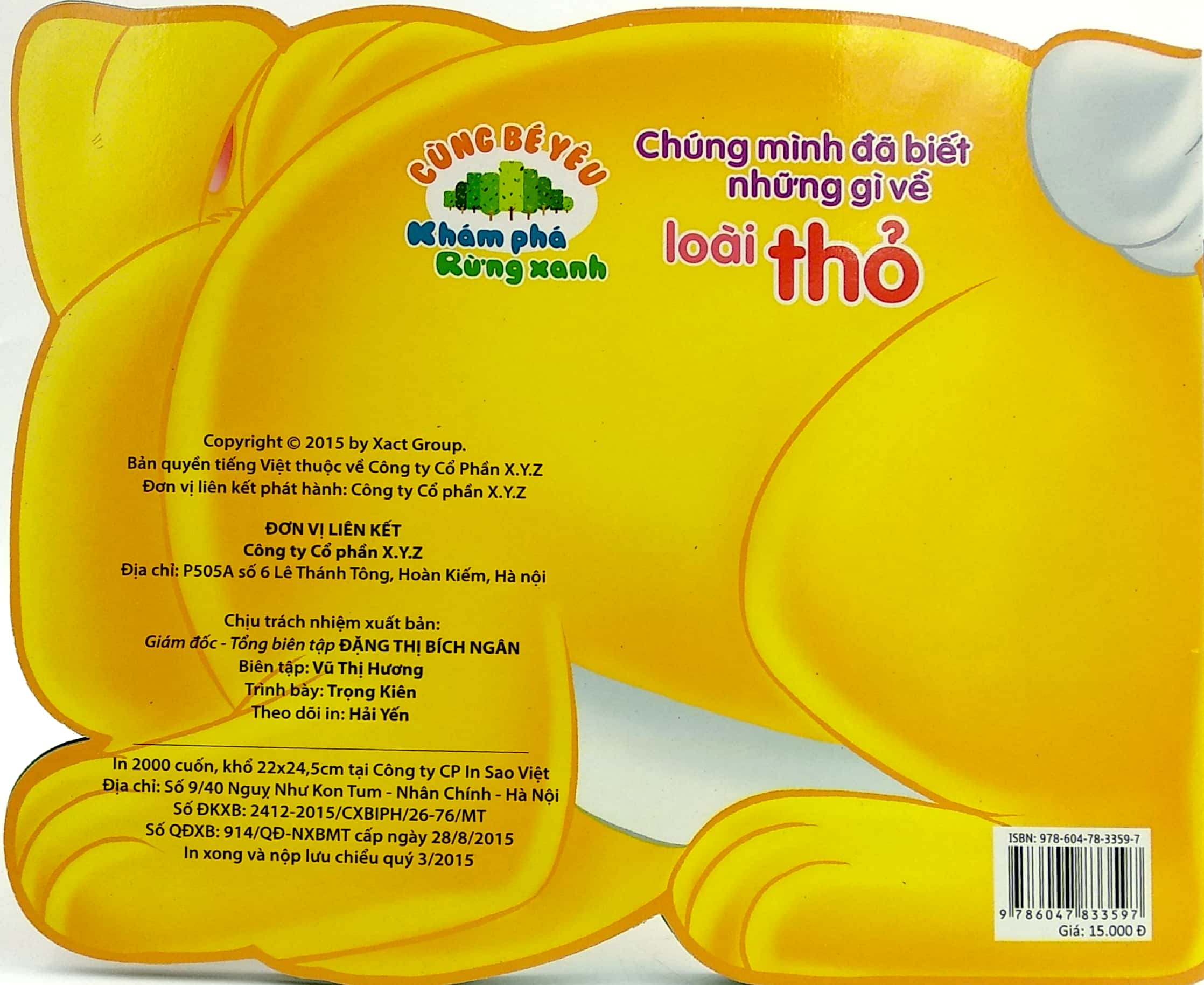 cùng bé yêu khám phá rừng xanh - chúng mình đã biết gì về loài thỏ - Ảnh 11