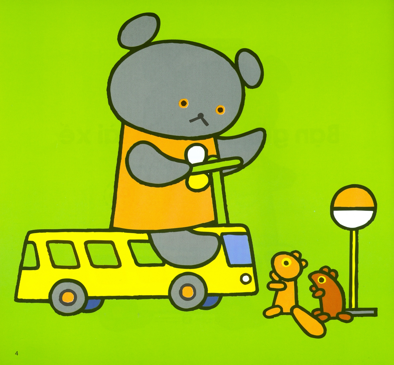 cùng chơi với gấu con - bạn gấu con làm tài xế (0-3) - Ảnh 3