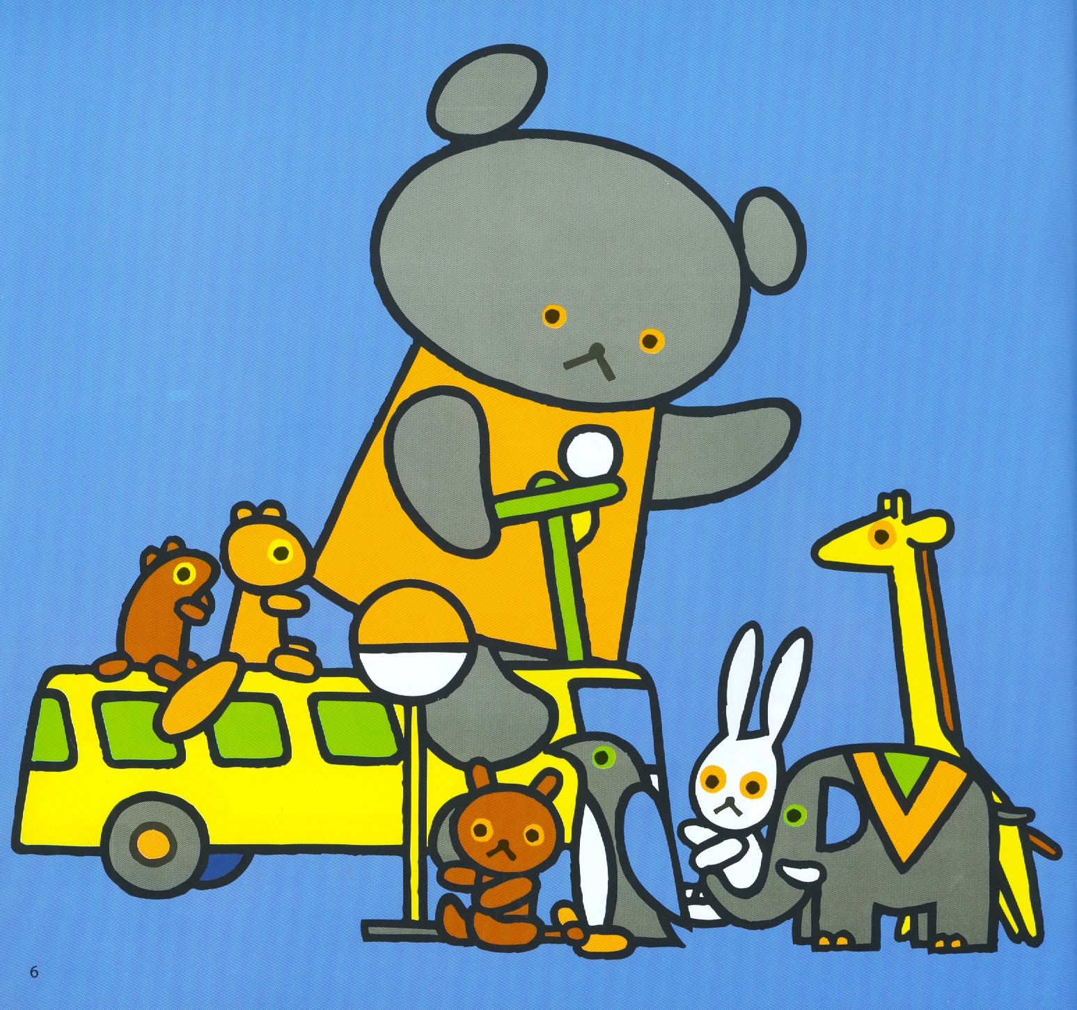 cùng chơi với gấu con - bạn gấu con làm tài xế (0-3) - Ảnh 5