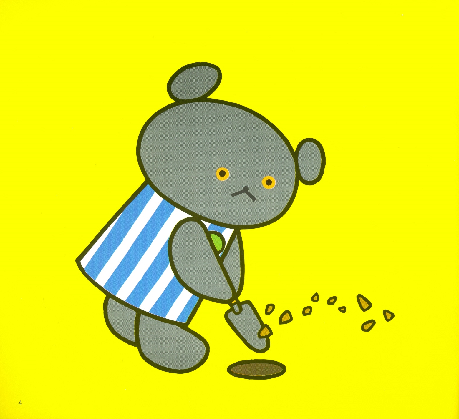 cùng chơi với gấu con - bạn gấu con nghịch bùn (0-3) - Ảnh 3