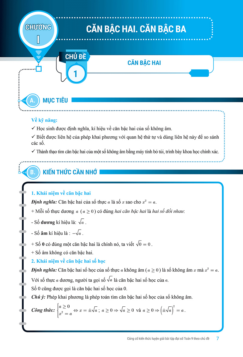 củng cố kiến thức luyện giải bài tập đại số toán 9 - Ảnh 3