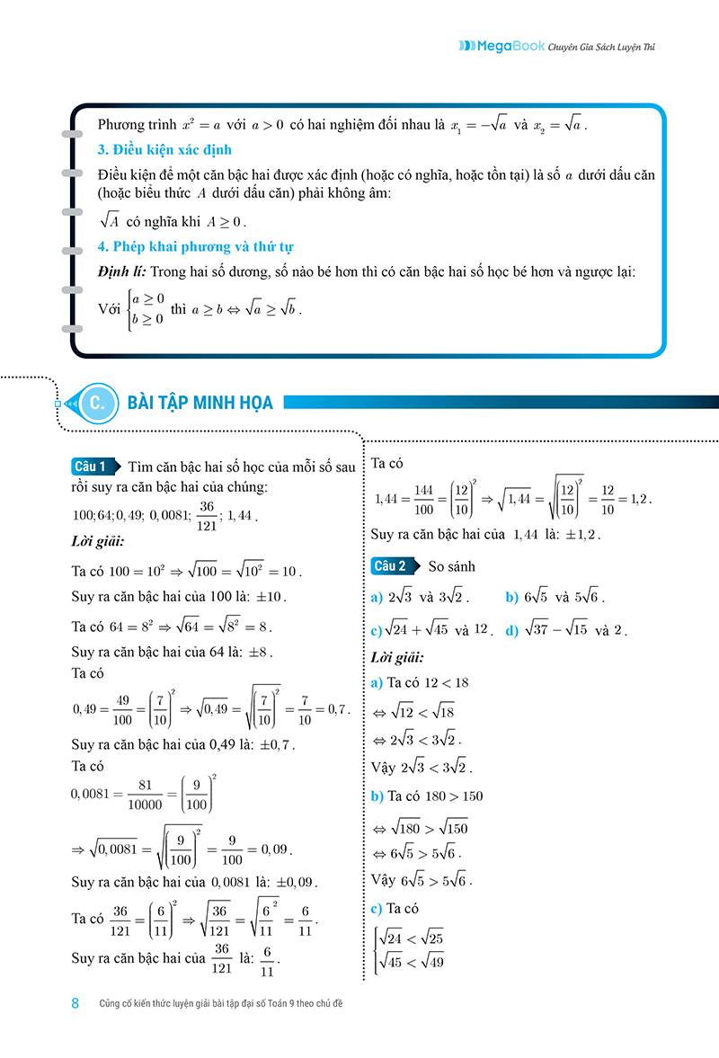 củng cố kiến thức luyện giải bài tập đại số toán 9 - Ảnh 4