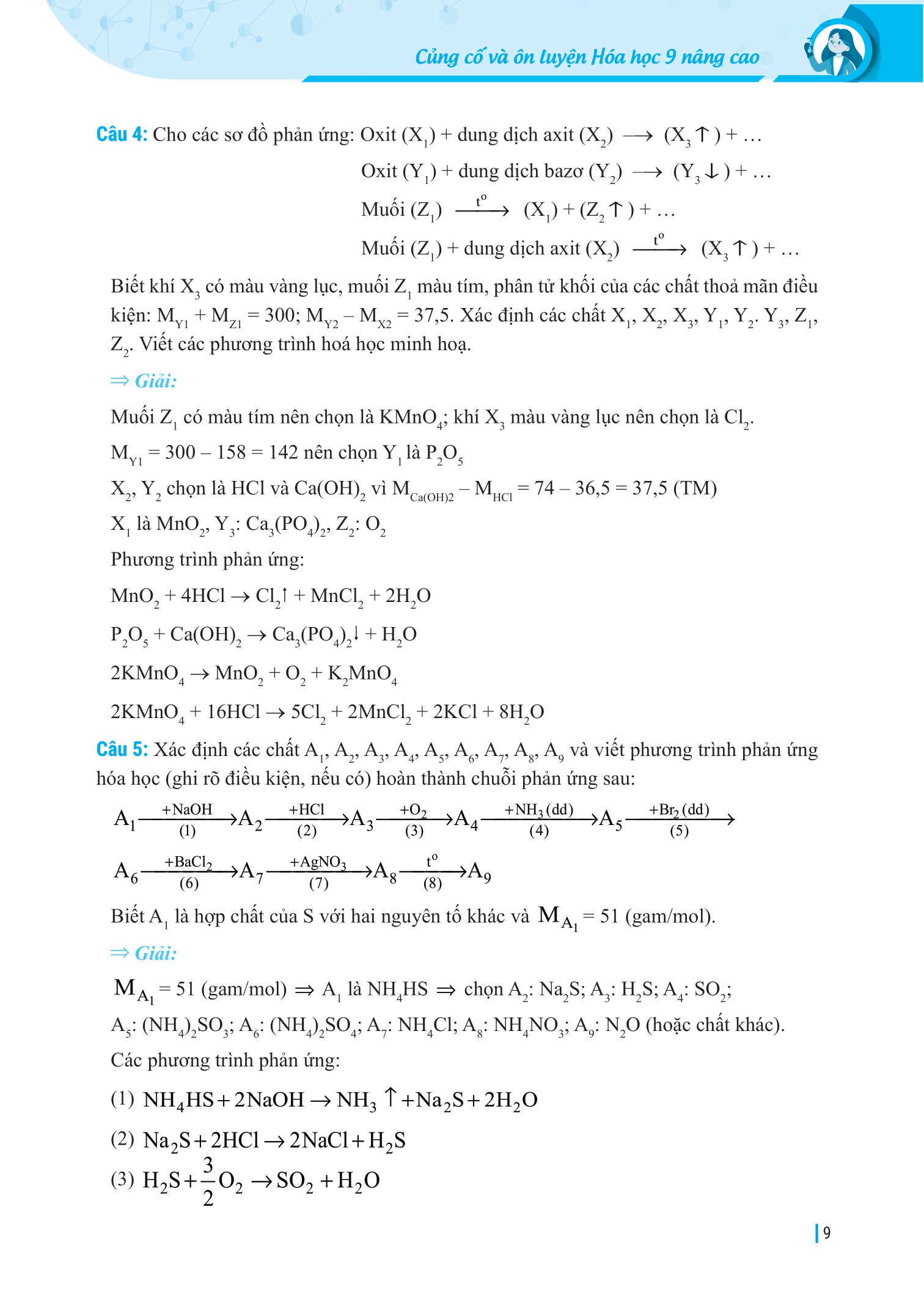 củng cố và ôn luyện hóa học 9 - nâng cao và bồi dưỡng học sinh giỏi - Ảnh 11