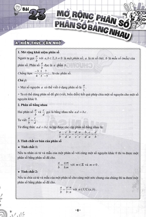 củng cố và ôn luyện toán 6 - tập 2 - Ảnh 6