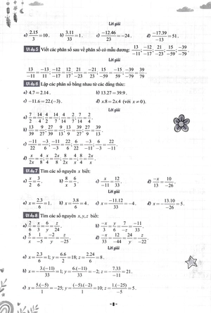 củng cố và ôn luyện toán 6 - tập 2 - Ảnh 8