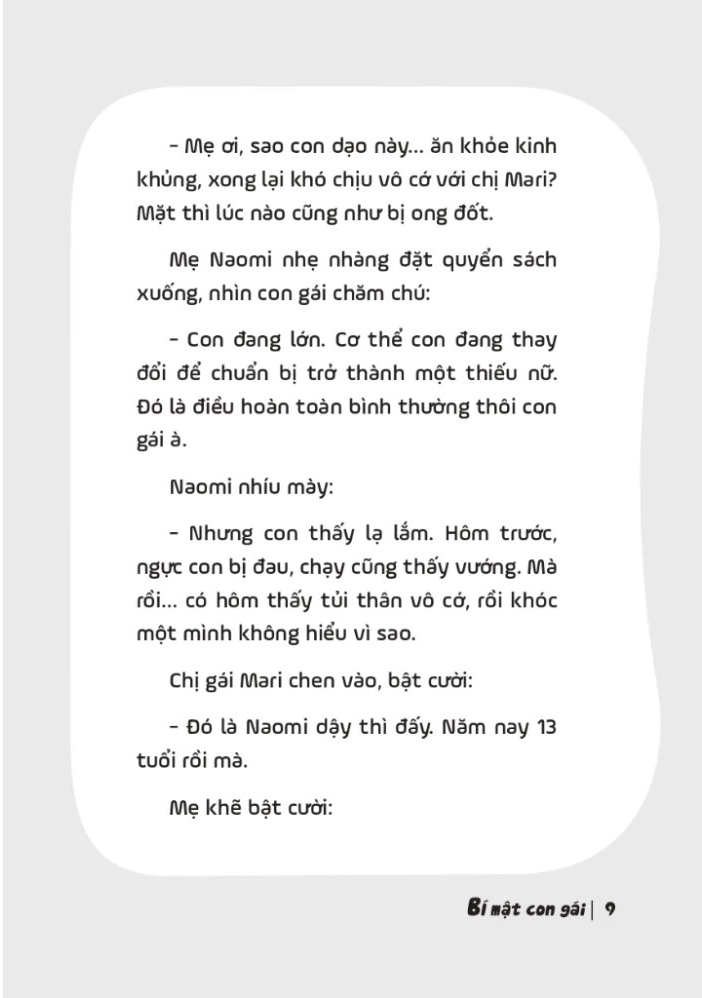 Cùng Con Bước Qua Tuổi Dậy Thì - Bí Mật Con Gái - Ảnh 7
