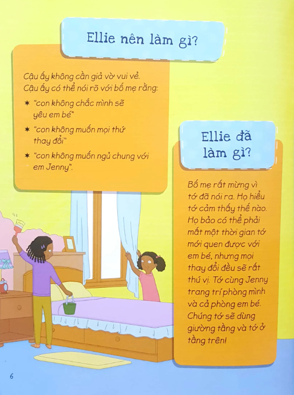 cùng con đối mặt với nỗi lo sắp có em bé - Ảnh 6