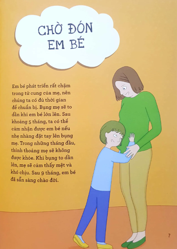 cùng con đối mặt với nỗi lo sắp có em bé - Ảnh 7