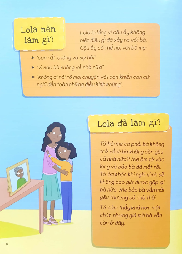 cùng con đối mặt với nỗi mất mát khi người thân ra đi - Ảnh 6