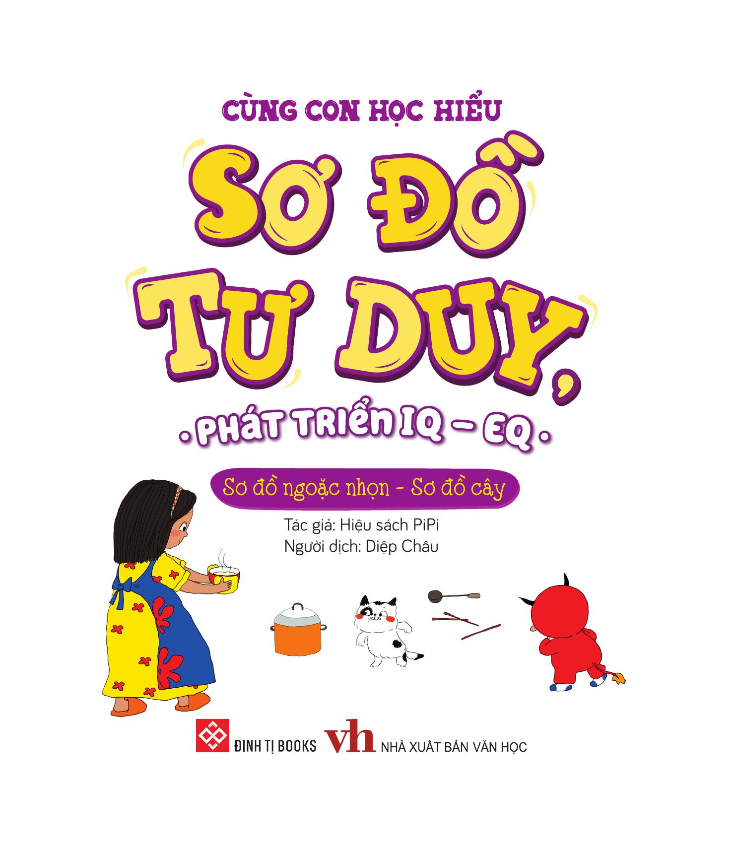 cùng con học hiểu sơ đồ tư duy, phát triển iq-eq - sơ đồ ngoặc nhọn - sơ đồ cây - Ảnh 4